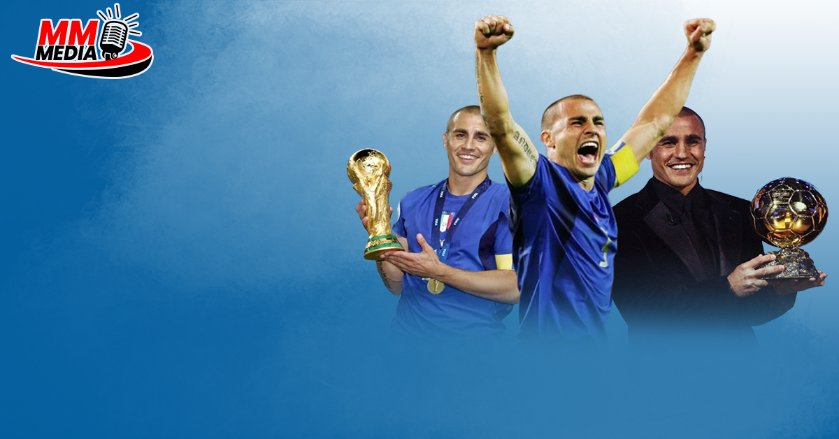 Ballon d'Or winner 2006 World Cup winner Fabio Cannavaro